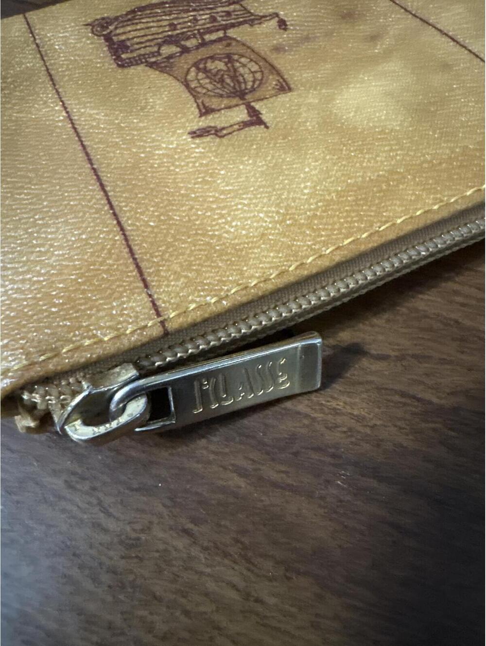 Alviero Martini 1ª Classe Geo Classic Map Print Coin Purse Pouch - Picture 3 of 7